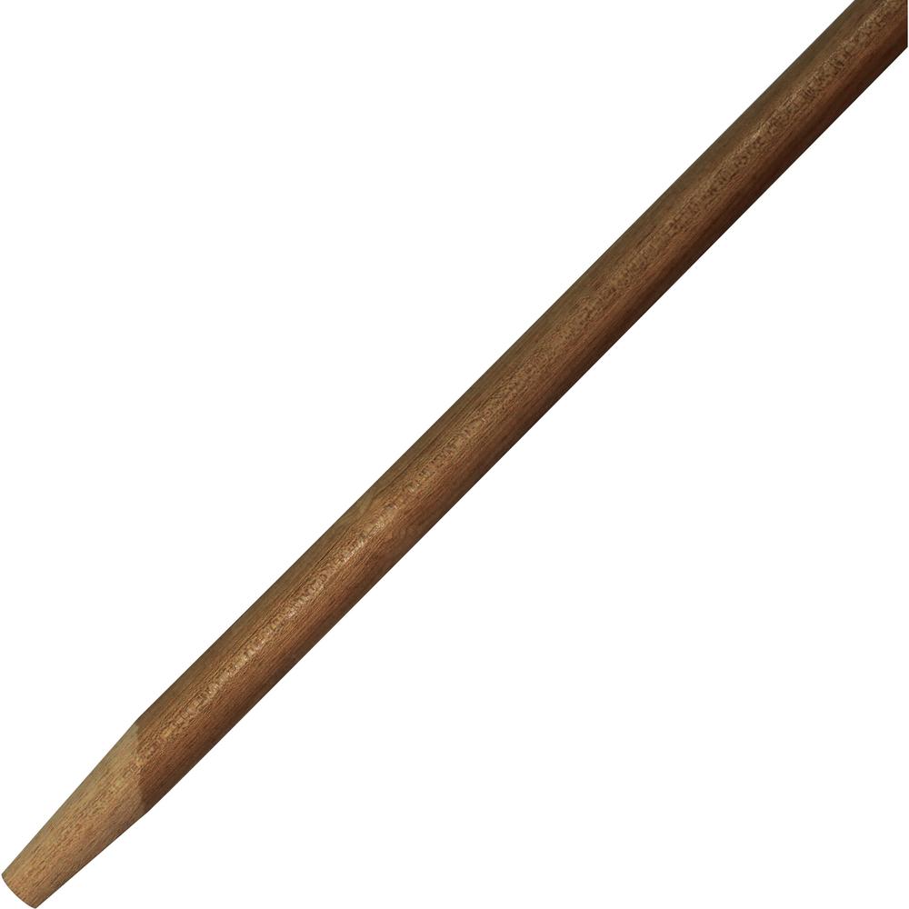 Genuine Joe Squeegee Handle - 60" Length - 1" Diameter - Natural - Wood - 1 Each. Picture 1