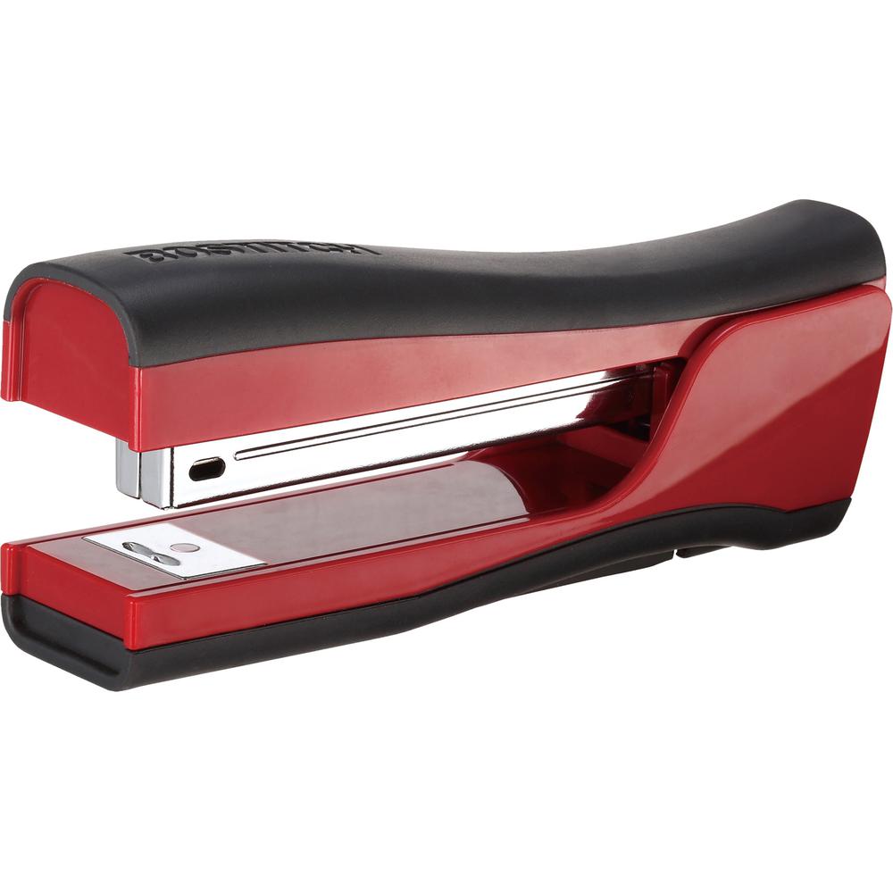 Bostitch Dynamo Stapler - 20 of 20lb Paper Sheets Capacity - 210 Staple Capacity - Full Strip - 1/4" Staple Size - 1 Each - Red. Picture 1