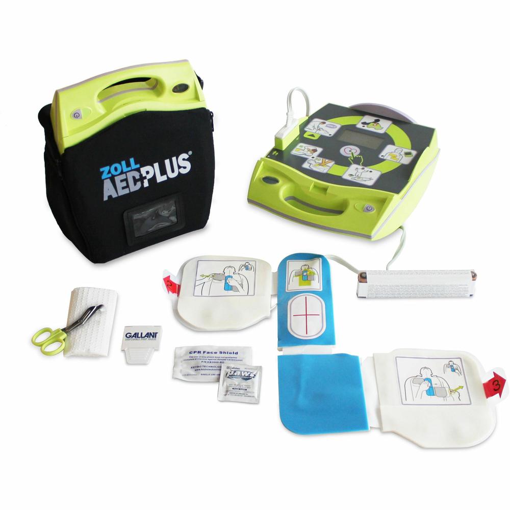 ZOLL Medical AED Plus Defibrillator - Automatic - Lime. Picture 1