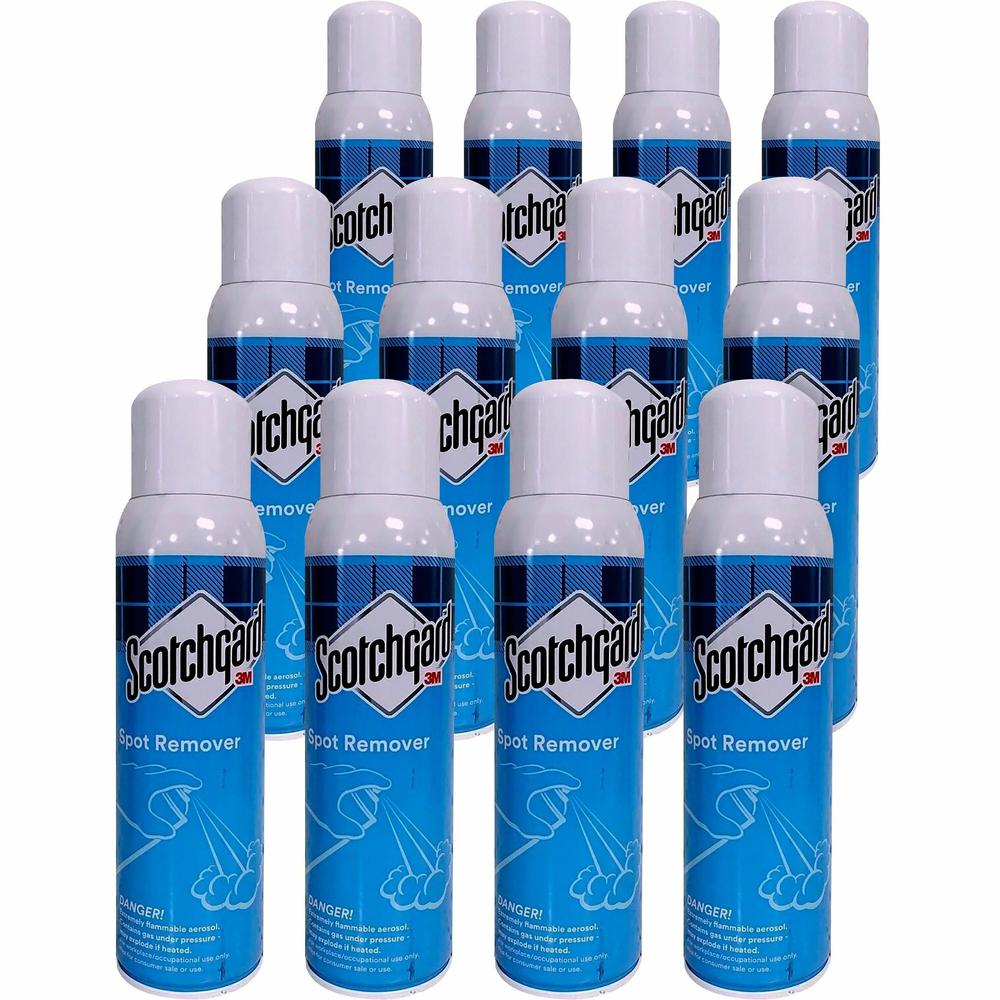 Scotchgard Spot Remover/Upholstery Cleaner - 17 fl oz (0.5 quart) - 12 / Carton - Chemical Resistant, Moisture Resistant, Absorbent, Rinse-free, Non-sticky, Residue-free, Anti-resoiling, Non-flammable. Picture 1