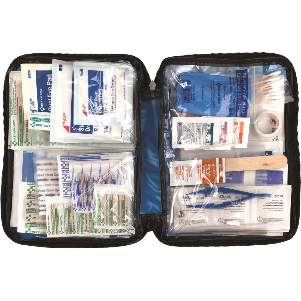 First Aid Only 131-piece Essentials First Aid Kit - 131 x Piece(s) - 1 Each. Picture 1