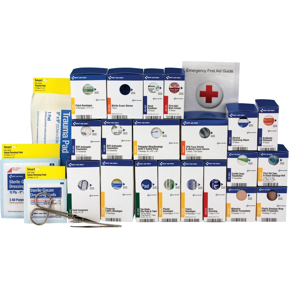 First Aid Only 50-Person SmartCompliance First Aid Cabinet Refill - 202 x Piece(s) - 1 / Box. Picture 1