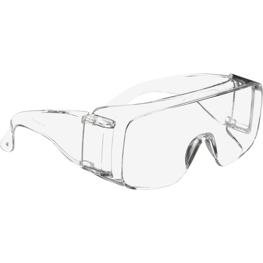 3M Tour-Guard V Protective Eyewear - Medium Size - Ultraviolet Protection - Clear Lens - 20 / Box. Picture 1