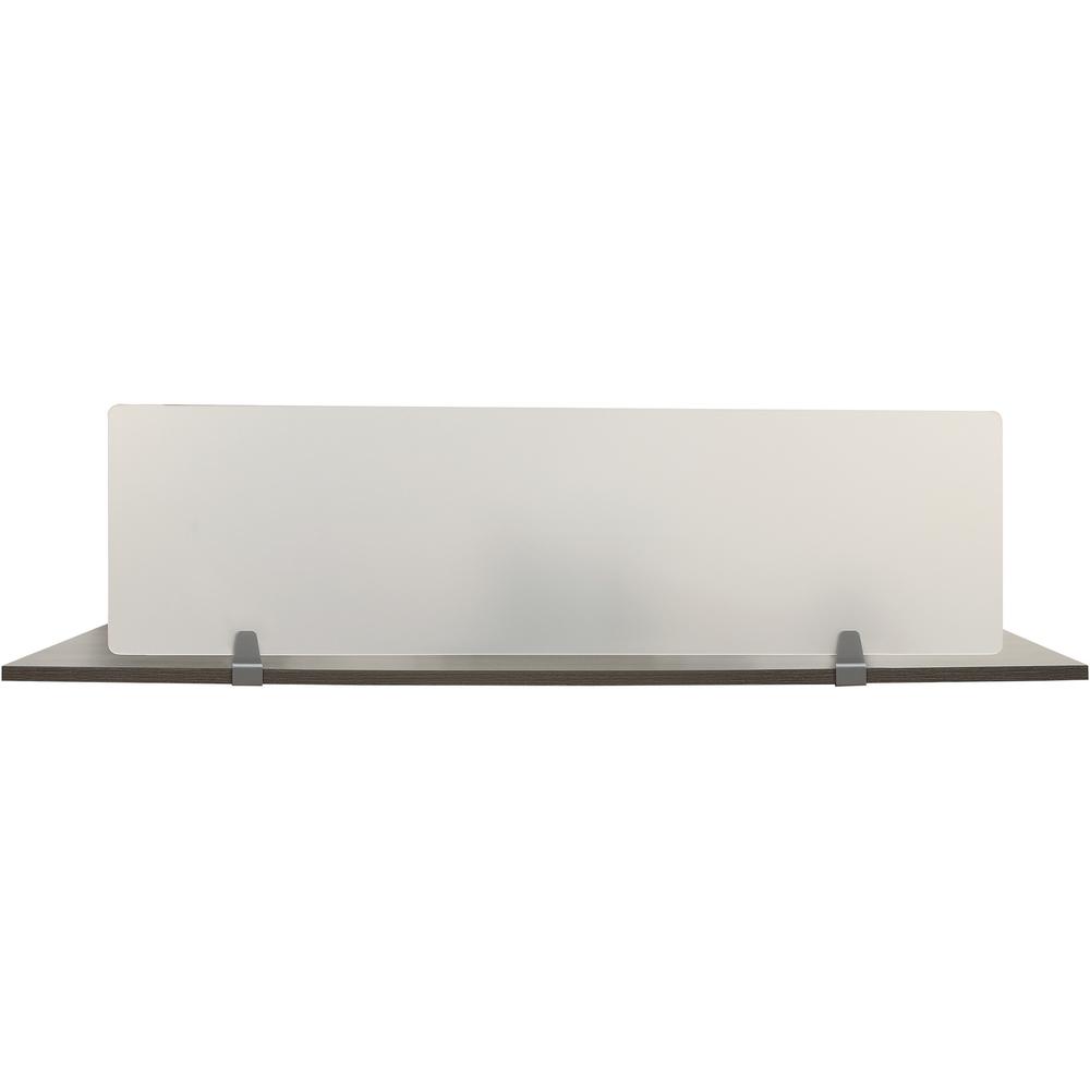 Lorell Relevance Series Modesty/Privacy Panel - 49.3" Width x 15.8" Height - Clear - 1 Each. Picture 1