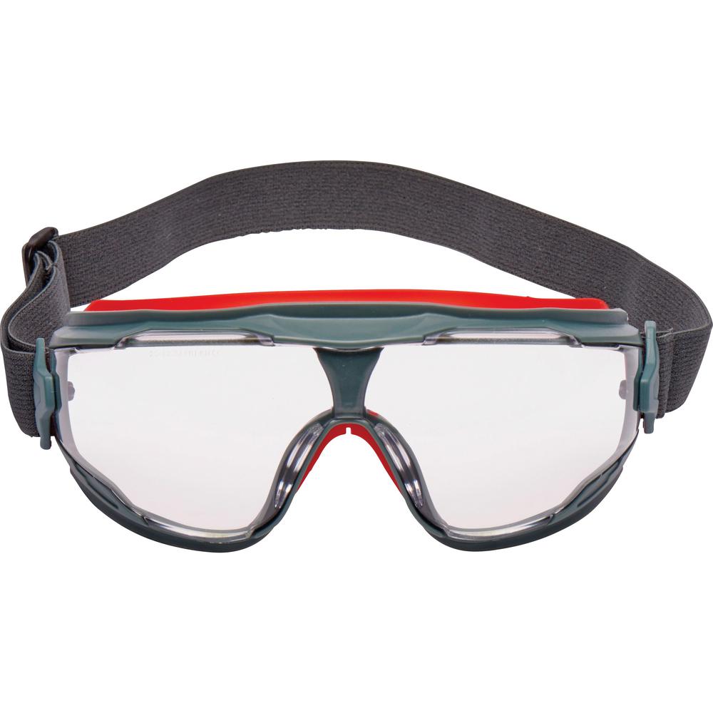 3M GoggleGear 500 Series Scotchgard Anti-Fog Goggles - Recommended for: Eye - Splash, Ultraviolet Protection - Gray - 10 / Carton. Picture 1
