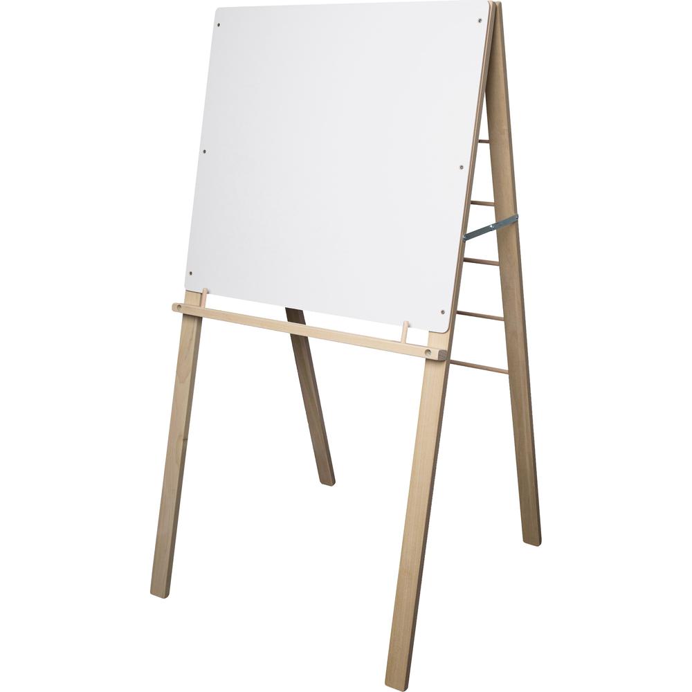 Flipside Big Book Easel - 24" (2 ft) Width x 24" (2 ft) Height - White Surface - Rectangle - Assembly Required - 1 Each. Picture 1