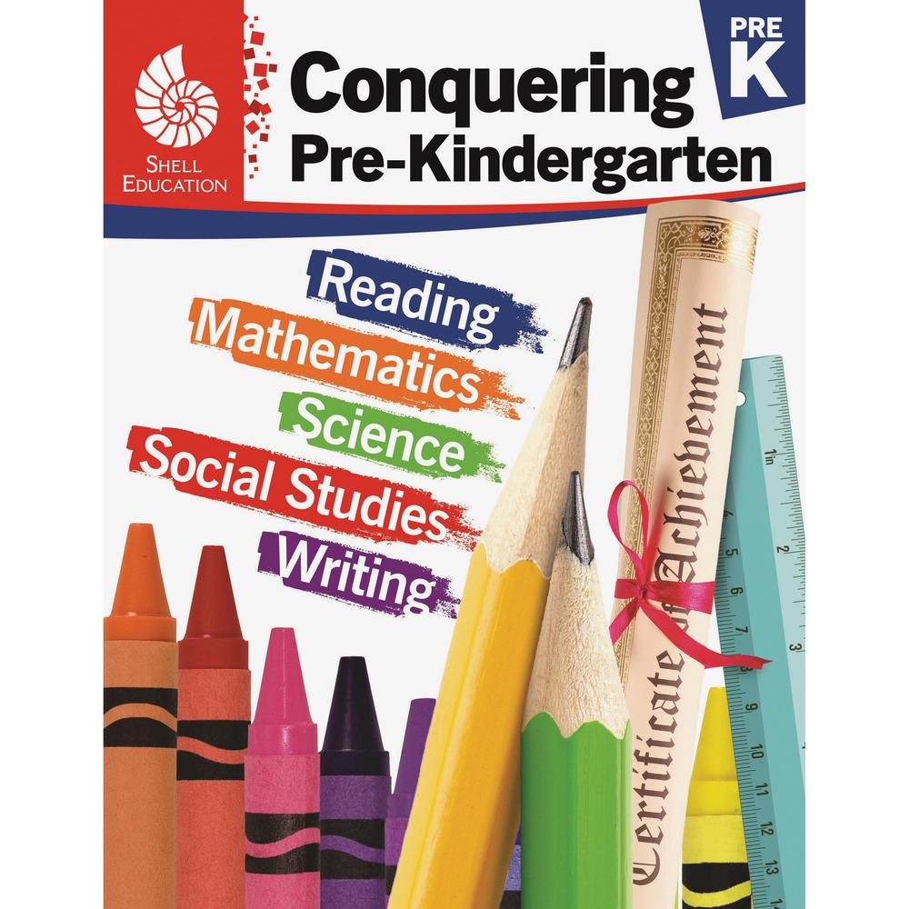 Shell Education Conquering Pre-Kindergarten Printed Book - 168 Pages - Book - Grade Pre-K. Picture 1