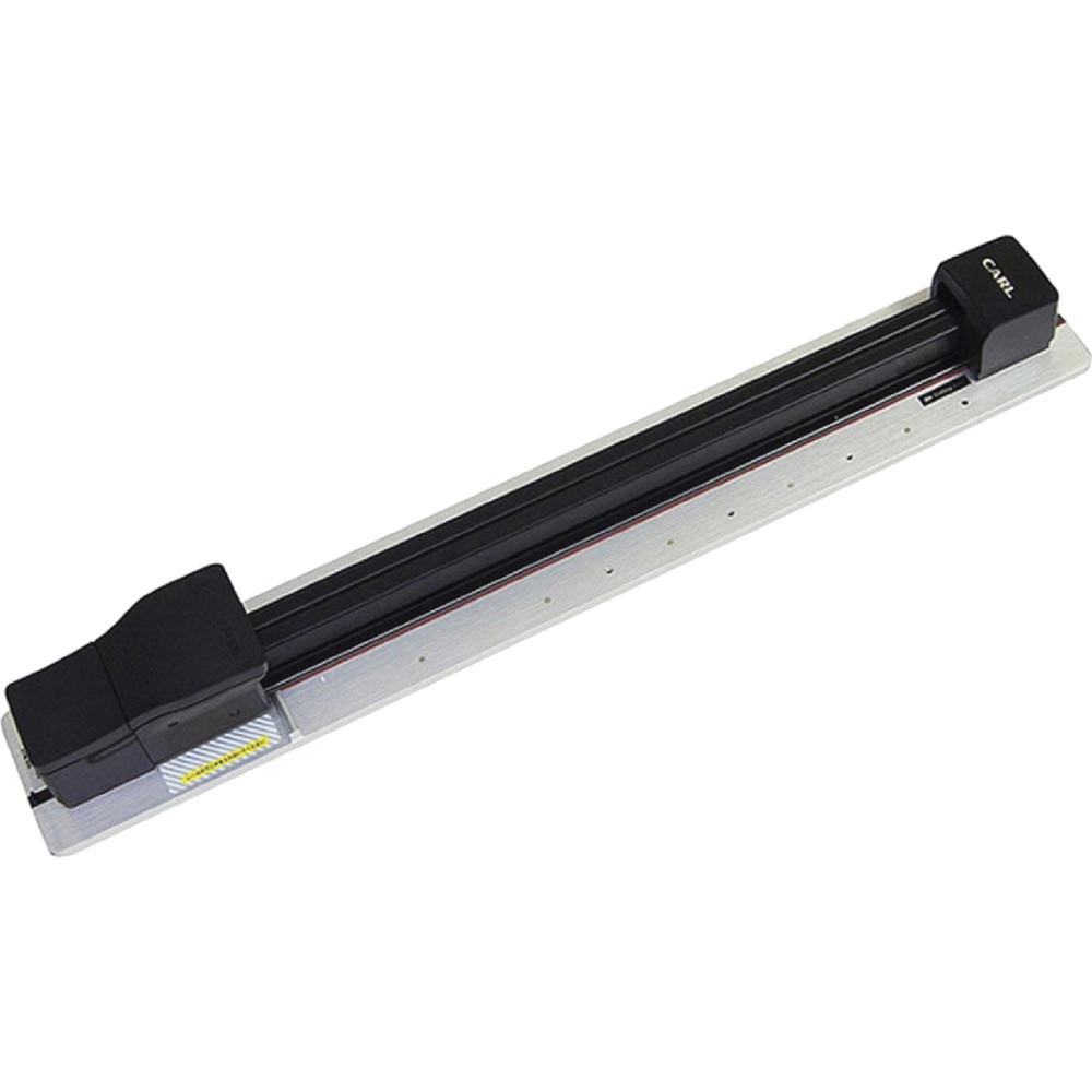 CARL X-trimmer Paper Trimmer - 80 Sheet Cutting Capacity - 20" Cutting Length - Black, Silver - 33.5" Length - 1 Each. Picture 1