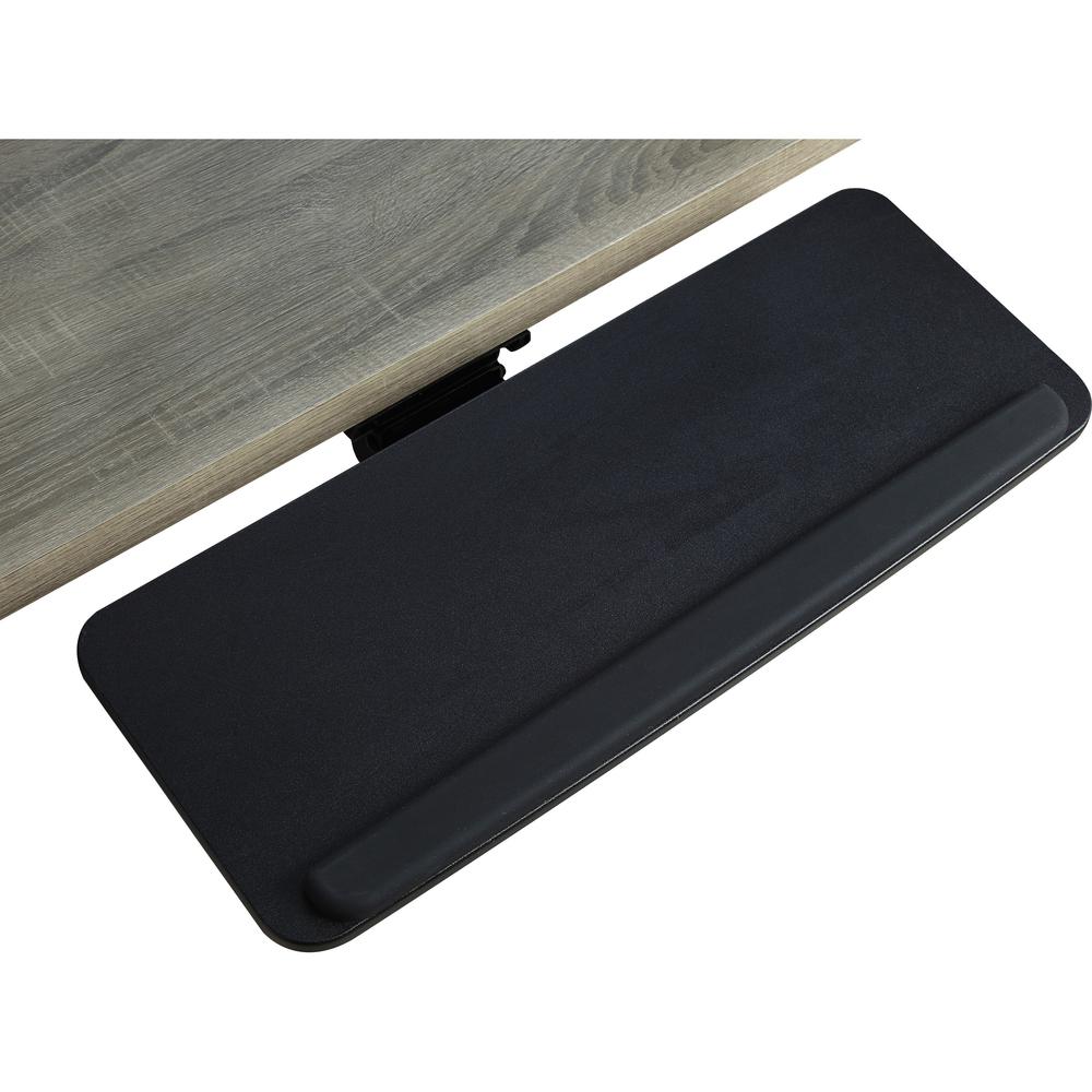 Lorell Universal Keyboard Tray - 5" Height x 10.9" Width - Black - 1. The main picture.