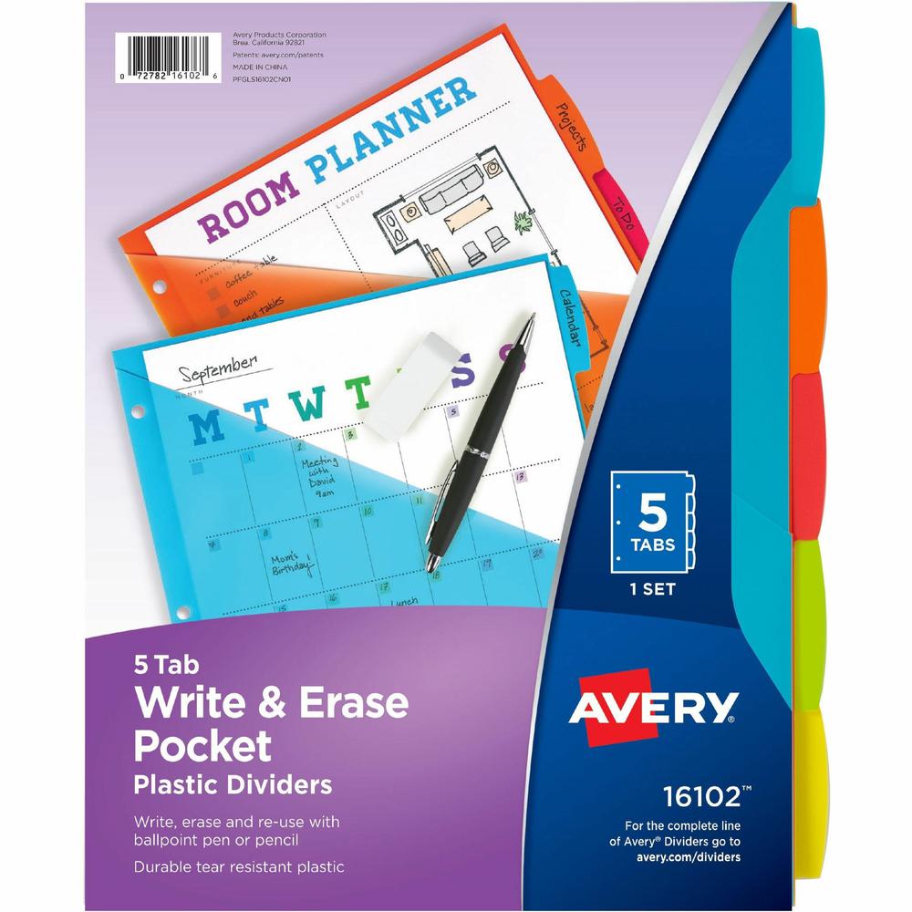 Avery&reg; Multipurpose Label - Multicolor - Plastic - 2. Picture 1