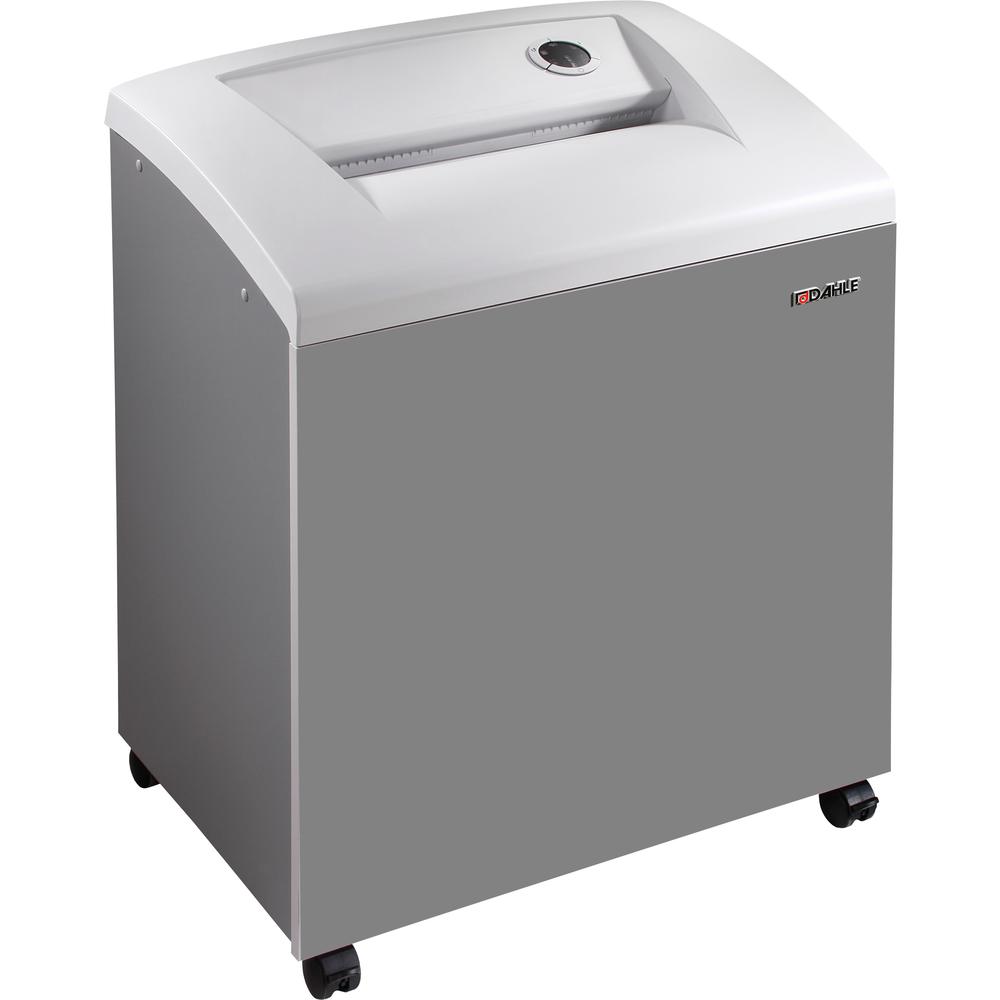 Dahle CleanTEC 51522 Department Shredder - Continuous Shredder - Cross Cut - 18 Per Pass - for shredding Staples, Paper Clip, Credit Card, CD, DVD - 0.077" x 0.563" Shred Size - P-5 - 18 ft/min - 12" . Picture 1