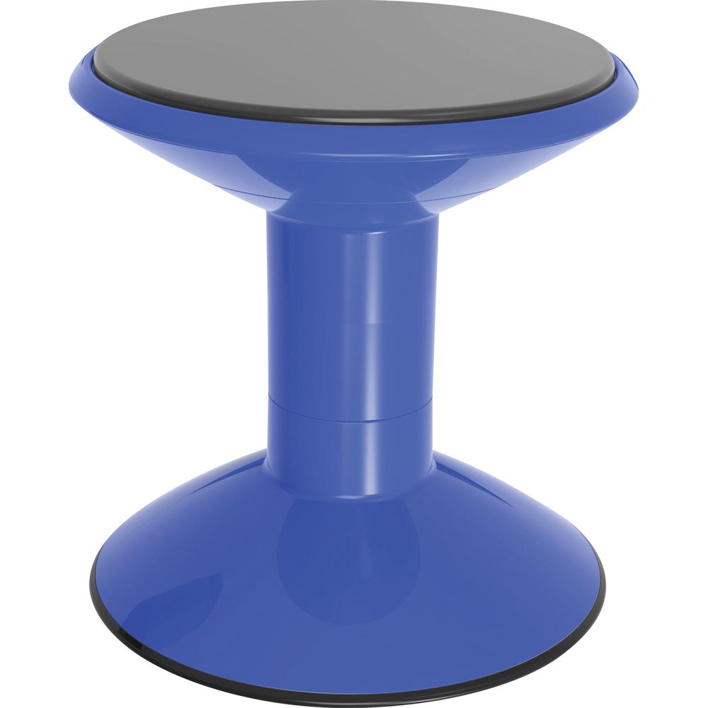 Storex Wiggle Stool - Rounded Base - Blue - 1 / Carton. Picture 1