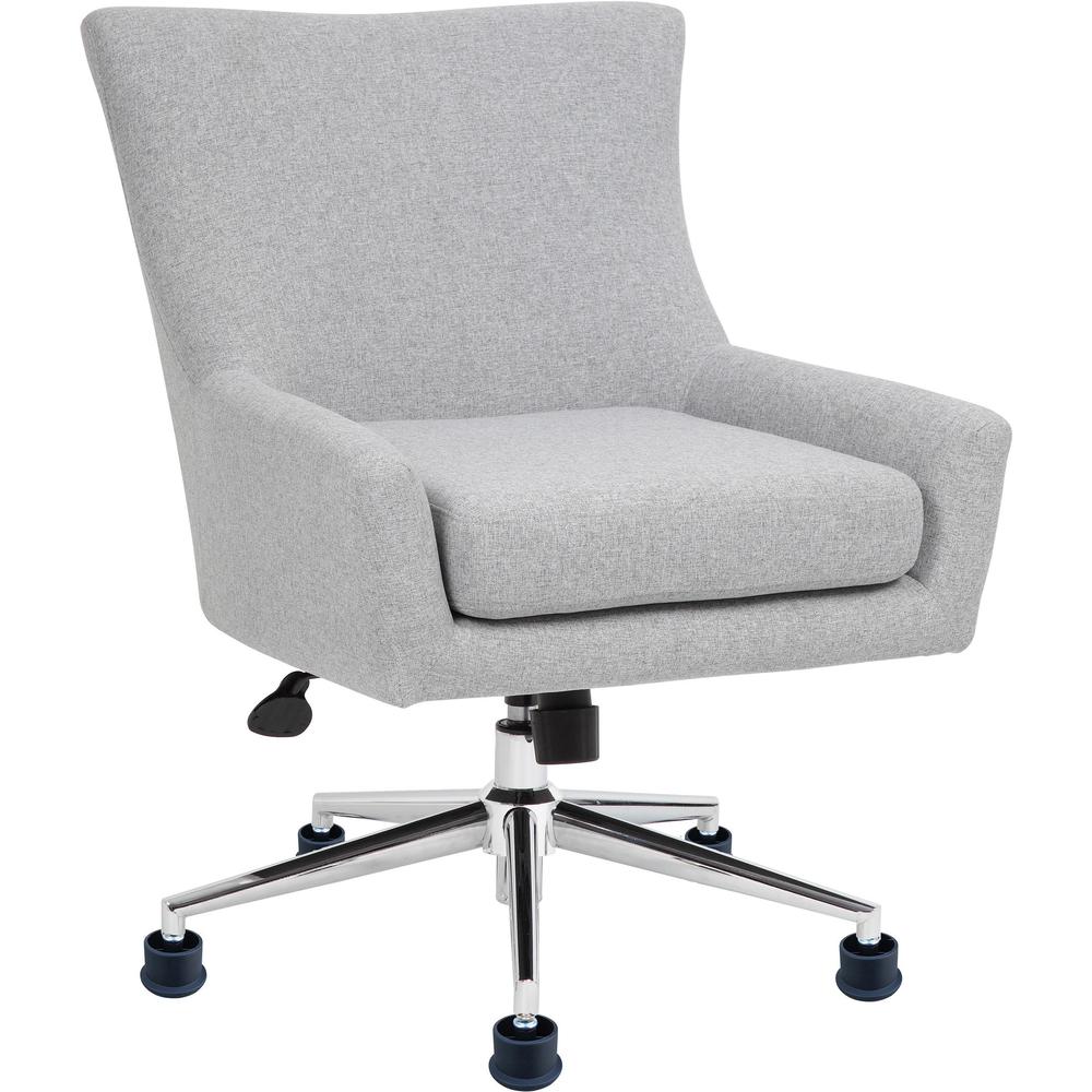 Boss Carson Executive Accent Chair - Gray - 1 Each. The main picture.