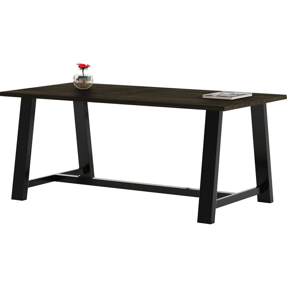 KFI 36x72" Solid Wood Top Midtown Table - For - Table TopEspresso Rectangle Top - 72" Table Top Length x 36" Table Top Width - 30" Height - Assembly Required - 1 Each. Picture 1