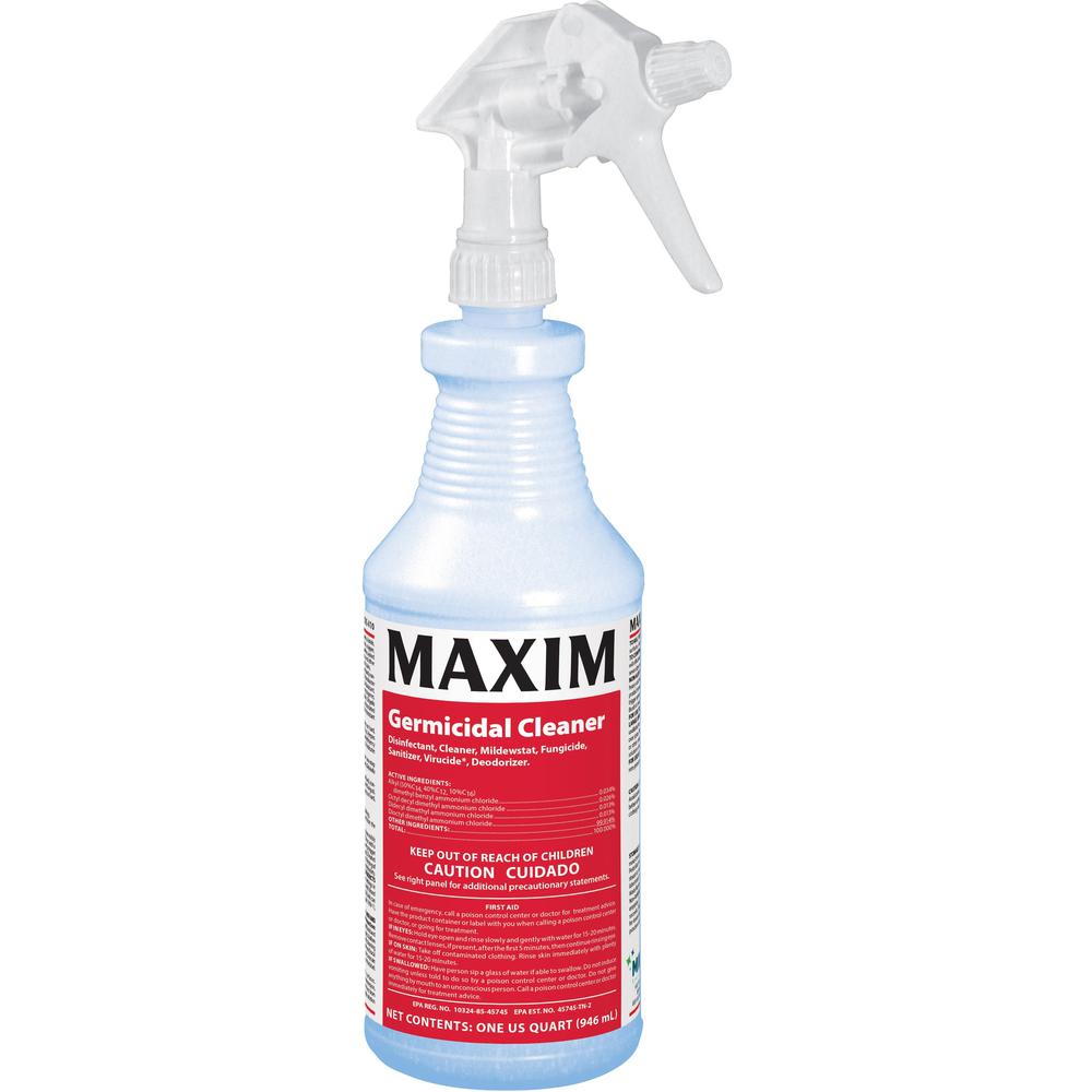 Maxim Germicidal Cleaner - 12 / Carton - Yellow. The main picture.