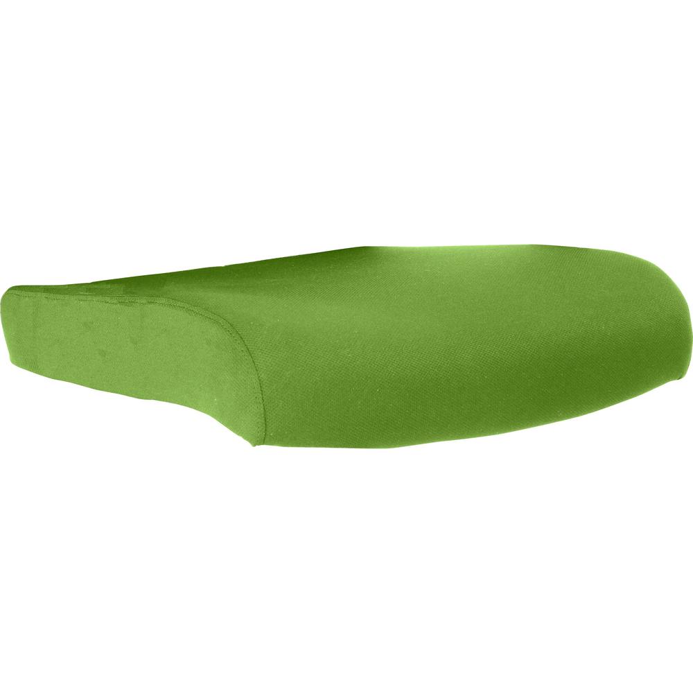 Lorell Removable Mesh Seat Cover - 19" Length x 19" Width - Polyester Mesh - Green - 1 Each. Picture 1