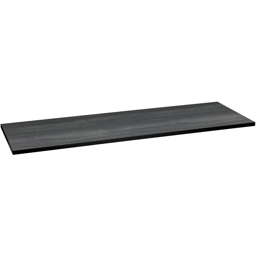 HON Huddle HMT2472G Table Top - Rectangle Top - 2 Seating Capacity x 72" Width x 24" Depth - Sterling Ash. Picture 1