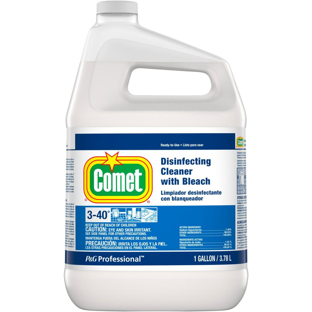 Comet Disinfectant - 128 fl oz (4 quart) - 1 Bottle - Heavy Duty, Deodorize, Non-abrasive. Picture 1