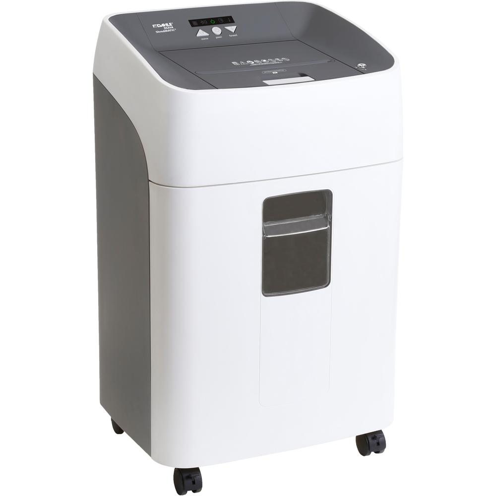 Dahle ShredMATIC 35314 Auto-feed Shredder - Cross Cut - 16 Per Pass - for shredding Staples, Paper Clip, Credit Card, CD, DVD - 0.188" x 0.313" Shred Size - P-4 - 12 ft/min - 8.75" Throat - 11 gal Was. The main picture.