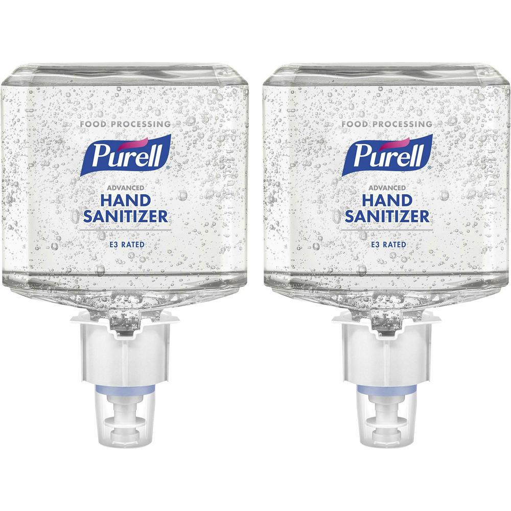 PURELL&reg; Hand Sanitizer Gel Refill - 40.6 fl oz (1200 mL) - Bacteria Remover, Kill Germs, Food Remover - Hand - Dye-free, Fragrance-free, No Rinse, Hygienic - 2 / Carton. Picture 1