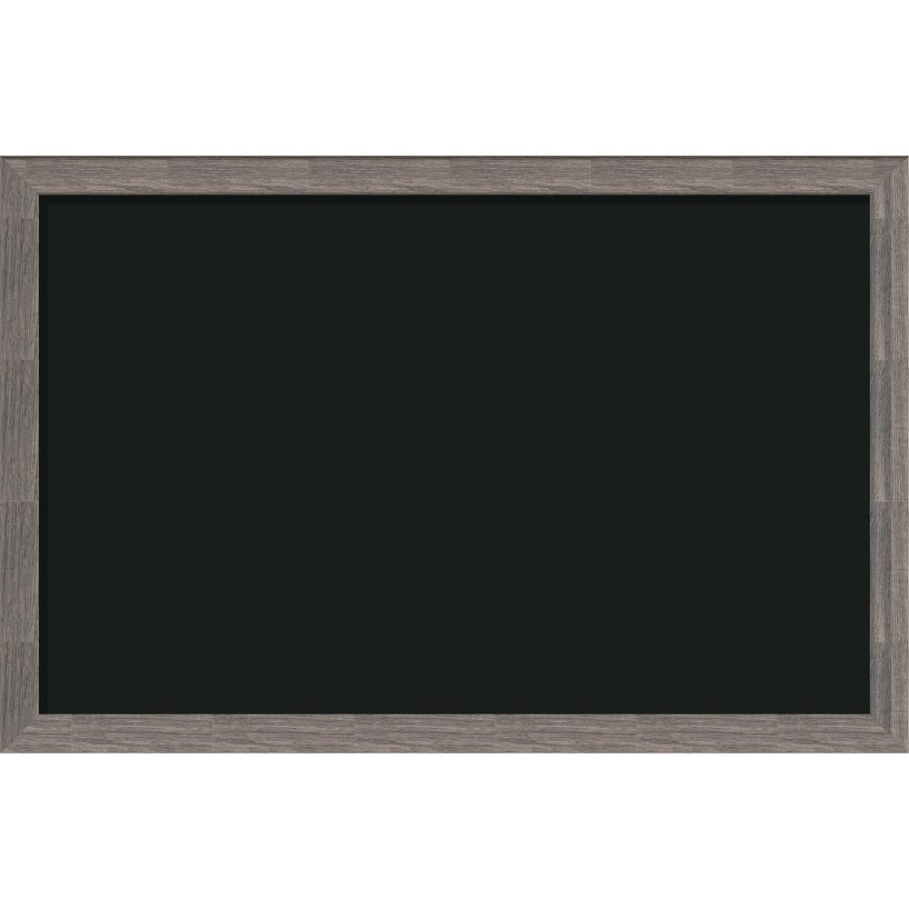 U Brands Decor Magnetic Chalkboard - 24" (2 ft) Width x 36" (3 ft) Height - Medium Density Fiber (MDF) Frame - Horizontal/Vertical - 1 Each. Picture 1