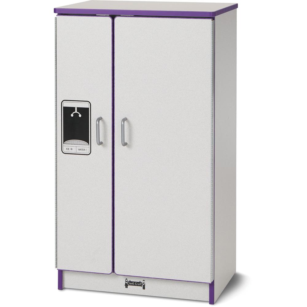 Rainbow Accents® Culinary Creations Kitchen Refrigerator - Purple. Picture 1