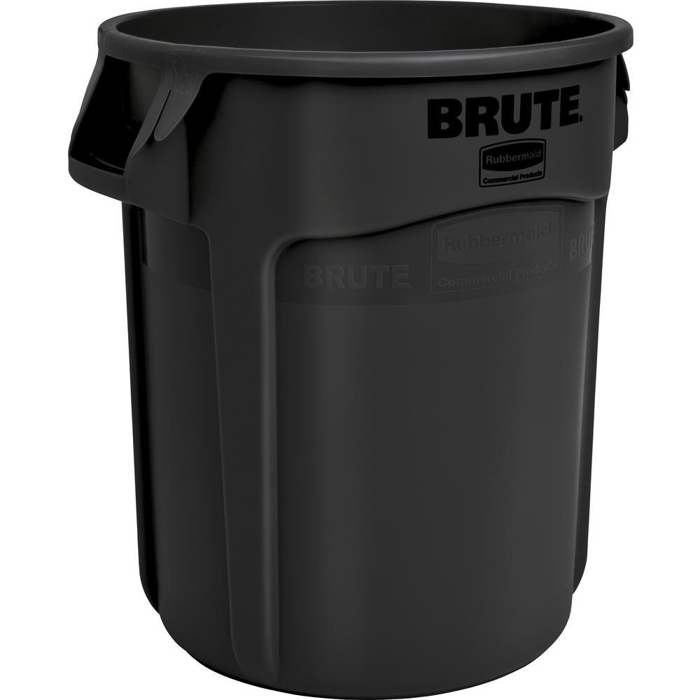 Rubbermaid Commercial Vented Brute 20-gallon Container - 20 gal Capacity - Round - Stackable, Fade Resistant, Warp Resistant, Crack Resistant, Crush Resistant, Reinforced Base, Durable, Ergonomic Hand. Picture 1