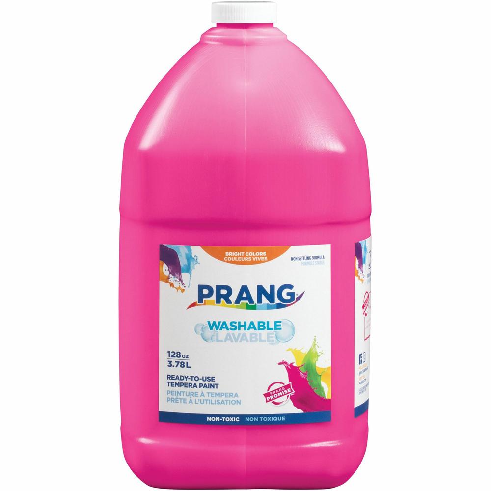 Prang Washable Tempera Paint - 1 gal - 1 Each - Magenta. Picture 1