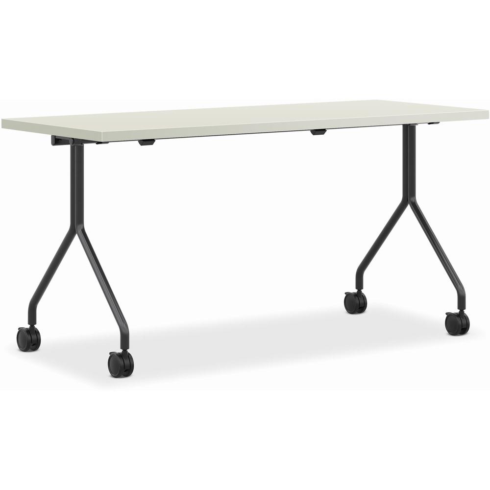 HON Between HMPT2472NS Nesting Table - Rectangle Top - 4 Seating Capacity x 72" Width x 24" Depth - Silver Mesh. Picture 1