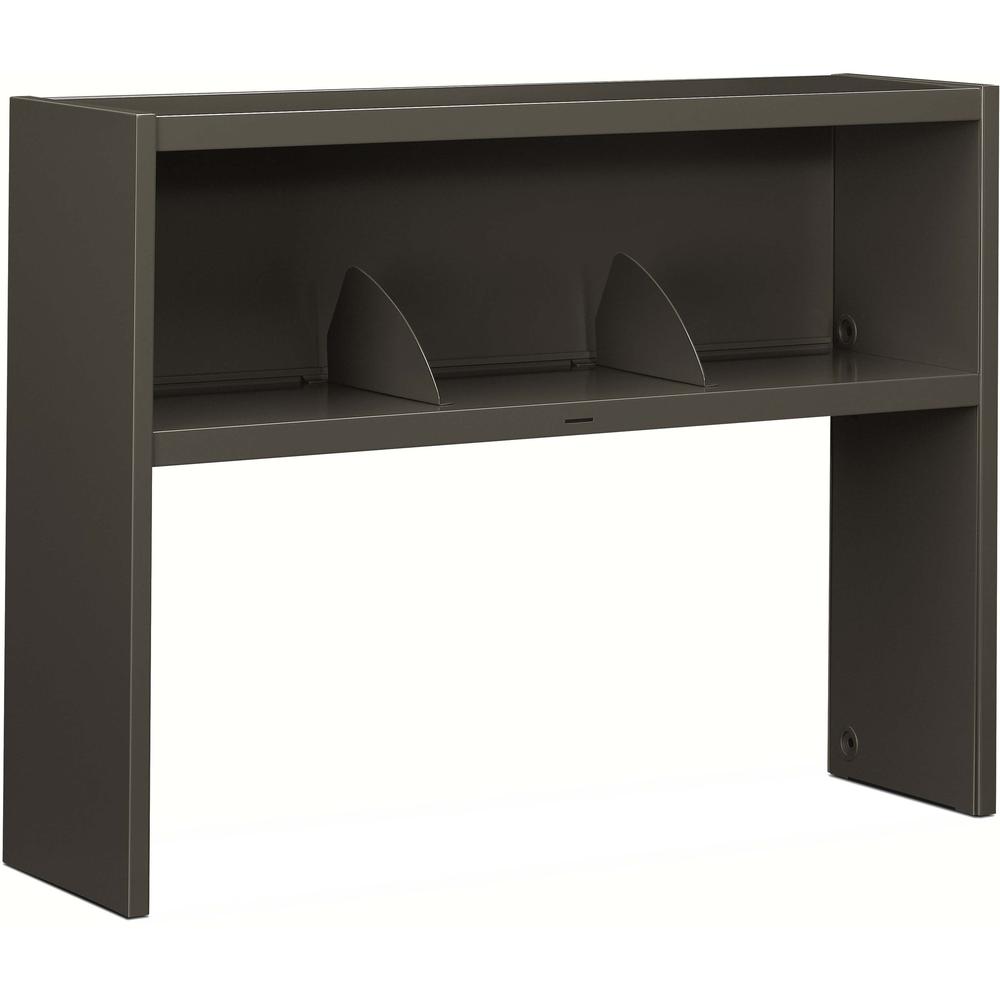 HON 38000 H386548N Hutch - 48" - Finish: Charcoal. The main picture.
