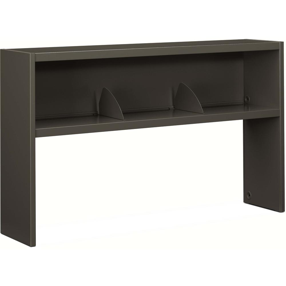 HON 38000 H386560N Hutch - 60" - Finish: Charcoal. Picture 1