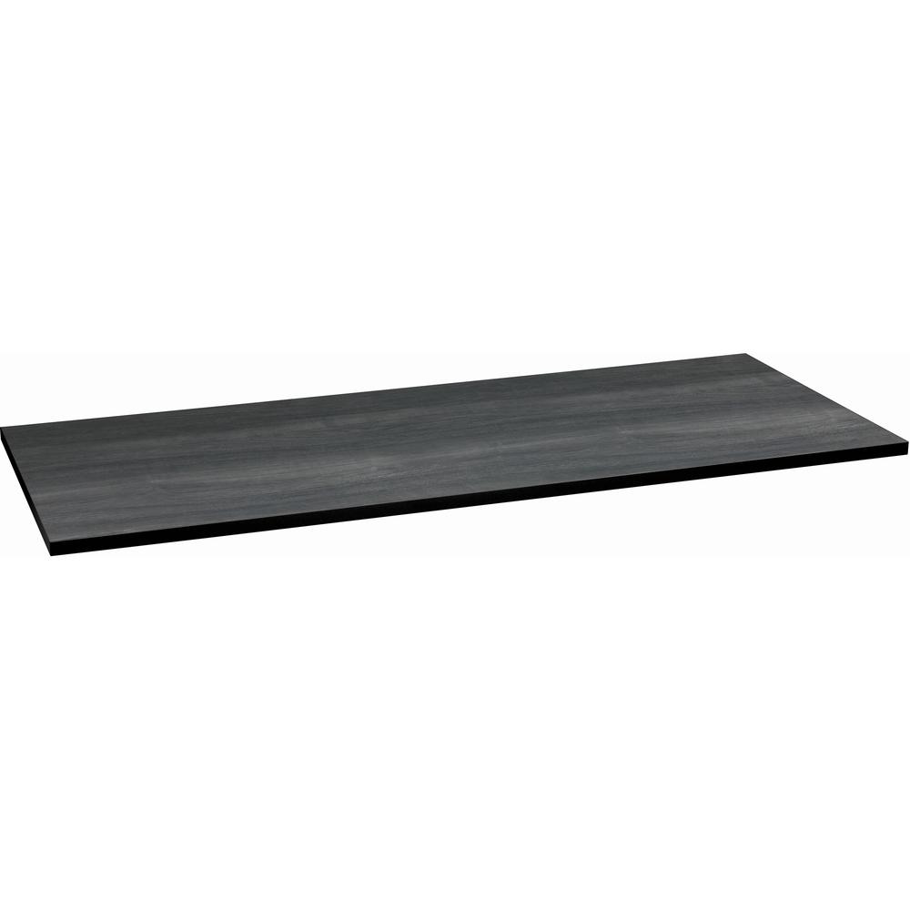 HON Huddle HMT3072G Table Top - Rectangle Top x 72" Width x 30" Depth - Sterling Ash. The main picture.