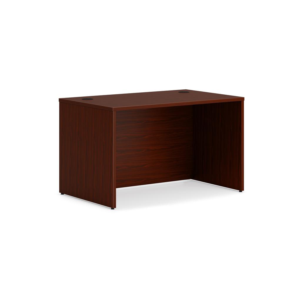 HON Mod HLPLDS4830 Desk Shell - 48" x 30"29" - Finish: Traditional Mahogany. Picture 1