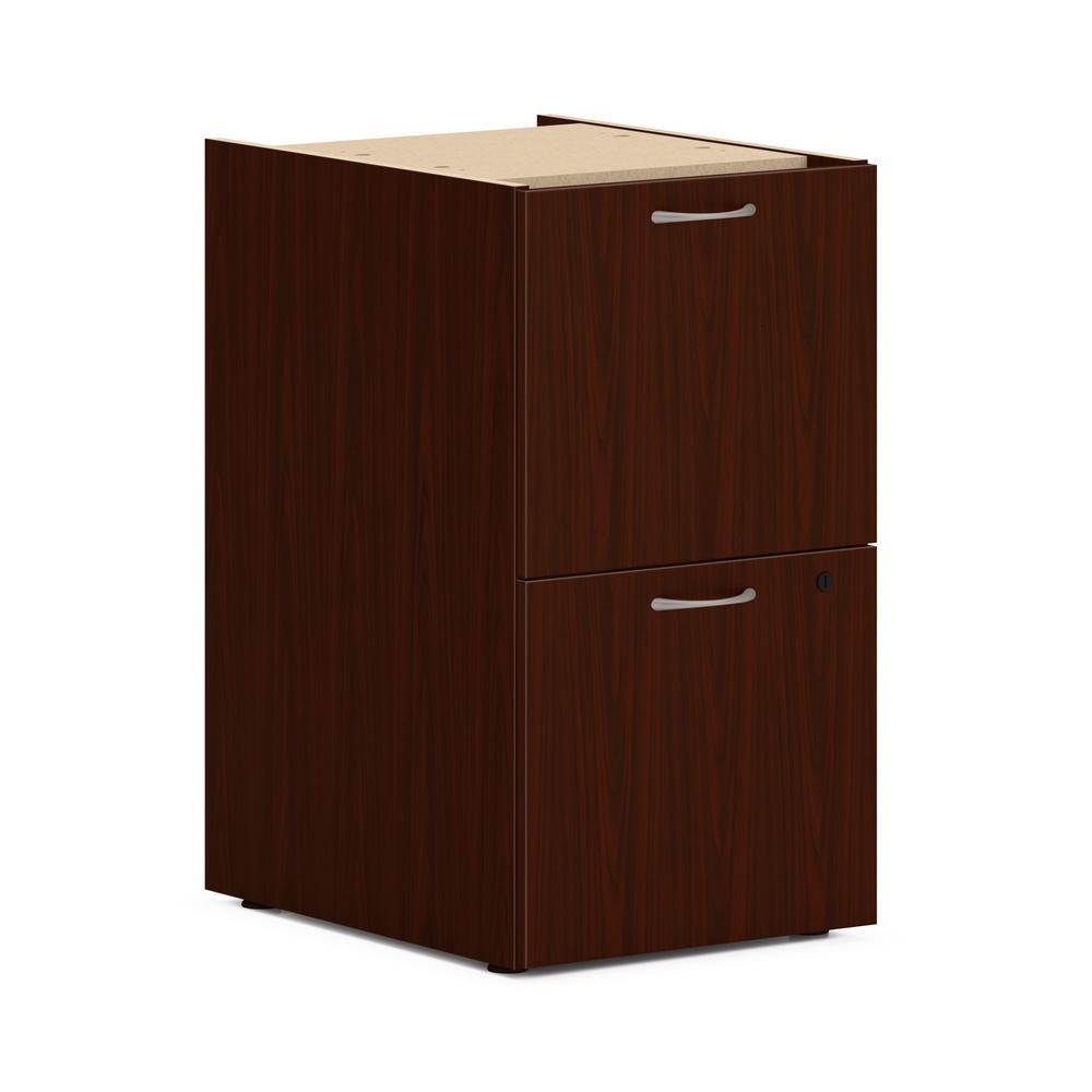 HON Mod HLPLPSFF Pedestal - 15" x 20" x 28" - 2 x File Drawer(s) - Finish: Traditional Mahogany. The main picture.