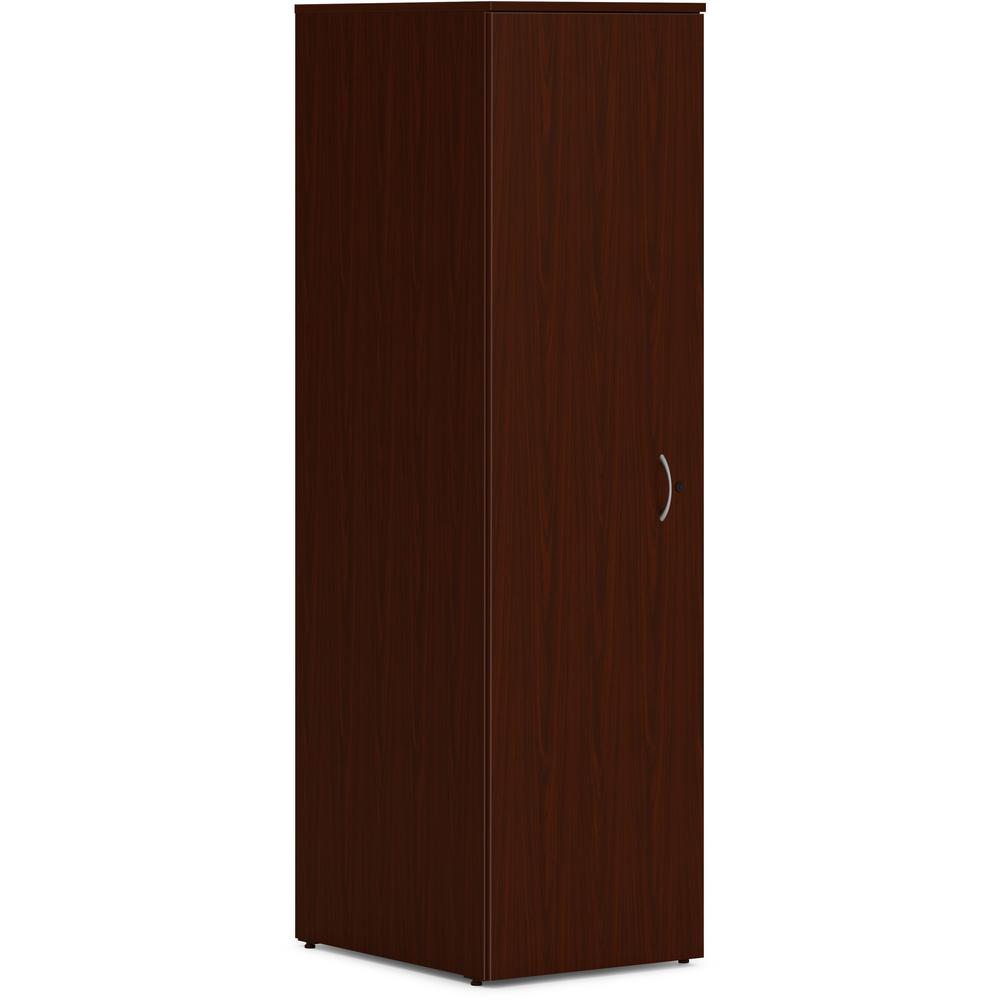 HON Mod HLPLW1824 Storage Cabinet - 18" x 24"65" - Finish: Traditional Mahogany. Picture 1