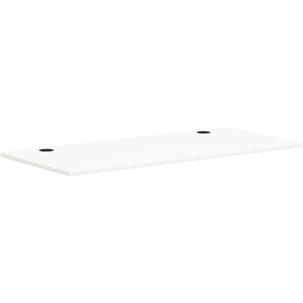 HON Mod HLPLRW6630 Work Surface - 66" x 30" - Finish: Simply White. Picture 1
