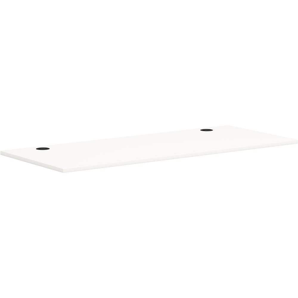 HON Mod HLPLRW7230 Work Surface - 72" x 30" - Finish: Simply White. Picture 1