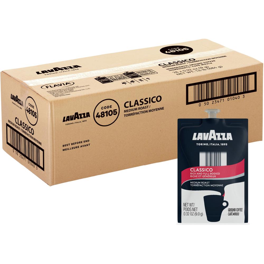 Lavazza Freshpack Classico Coffee - Compatible with Flavia Aroma, Flavia Barista, FLAVIA Creation 600, Flavia Creation 500, Flavia Creation 200, Flavia Creation 150, Flavia Creation 300 - Medium - 0.3. Picture 1
