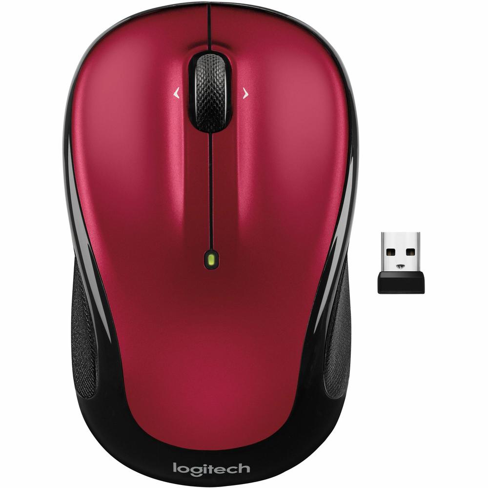 Logitech M325S Mouse - Wireless - Red. Picture 1