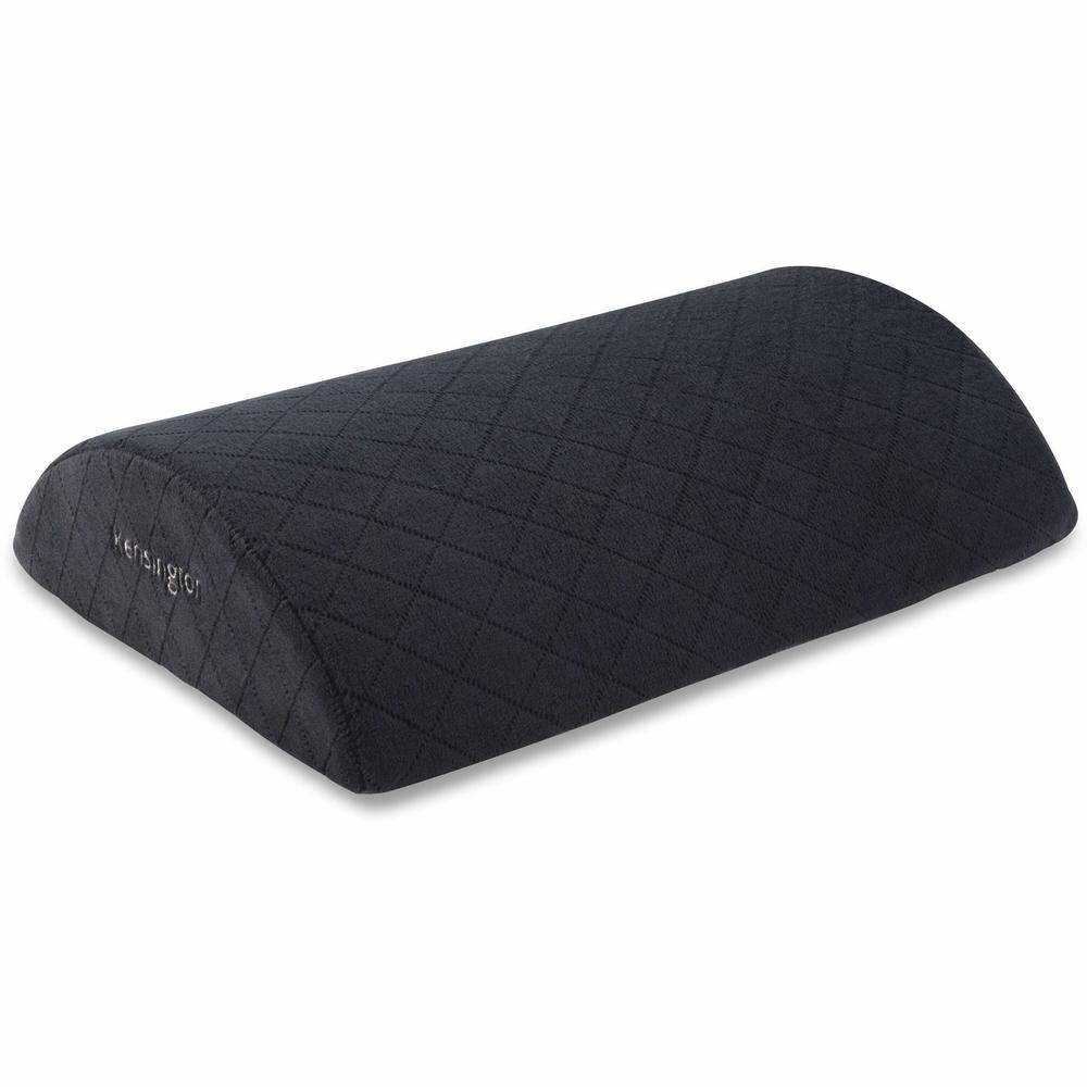 Kensington Premium Comfort Soft Footrest - Black - High Density Foam (HDF) - 1 Each. Picture 1