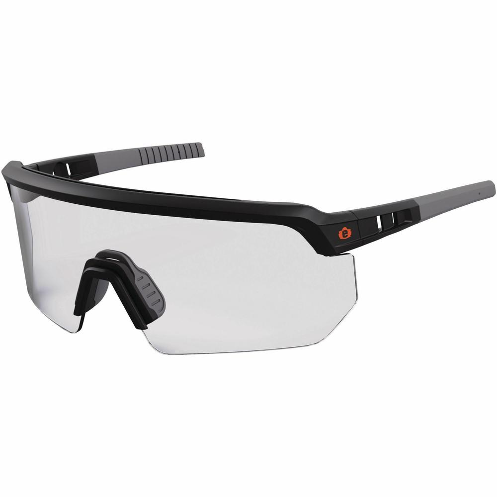 Ergodyne AEGIR Safety Glasses - Recommended for: Eye, Outdoor, Construction, Landscaping, Carpentry, Woodworking, Boating, Hunting, Shooting, Sport, Skiing - UVA, UVB, UVC, Ultraviolet, Sun Protection. Picture 1