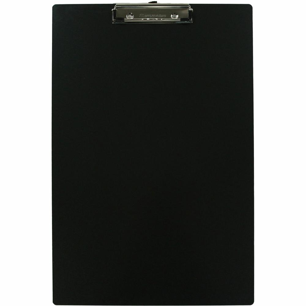 Saunders Aluminum Tabloid Clipboard - Storage for Paper - 11" x 17" - Aluminum - Black - 1 Each. Picture 1