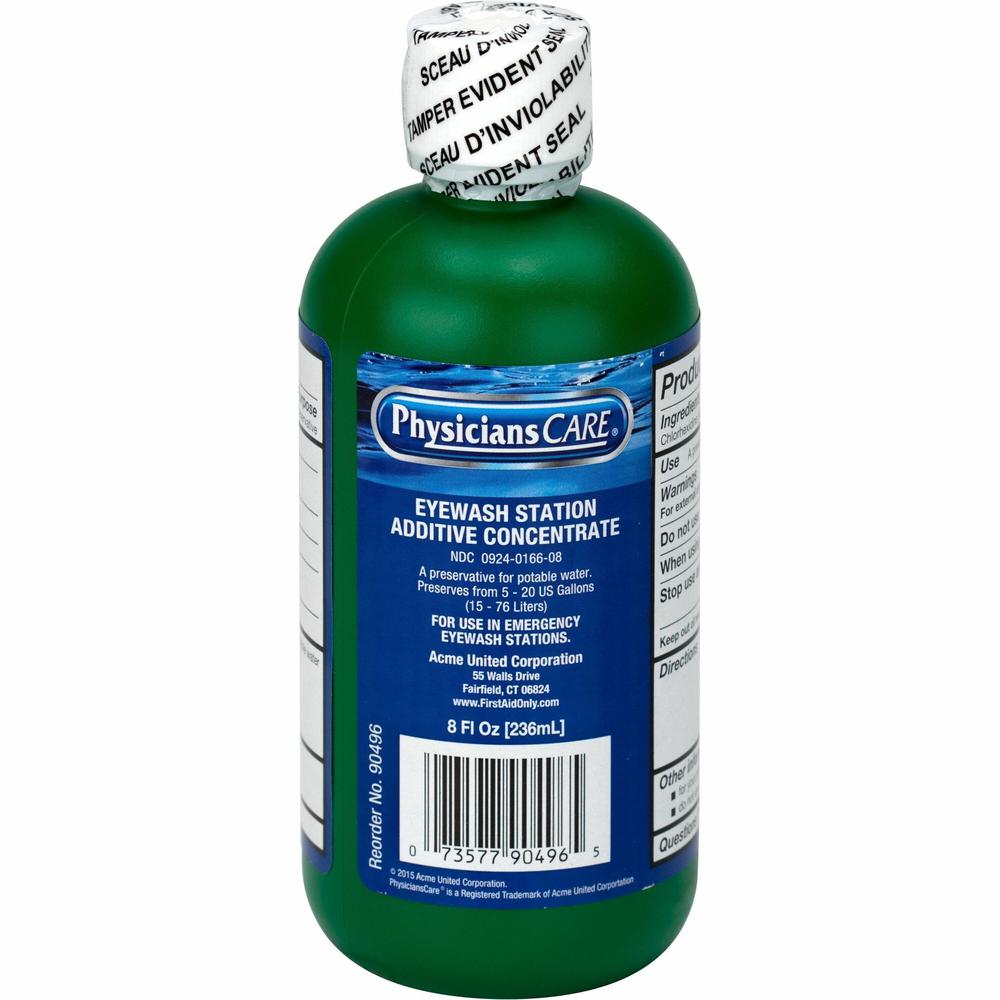 First Aid Only Eyewash Additive Concentrate - 8 fl oz - 1 Each. Picture 1