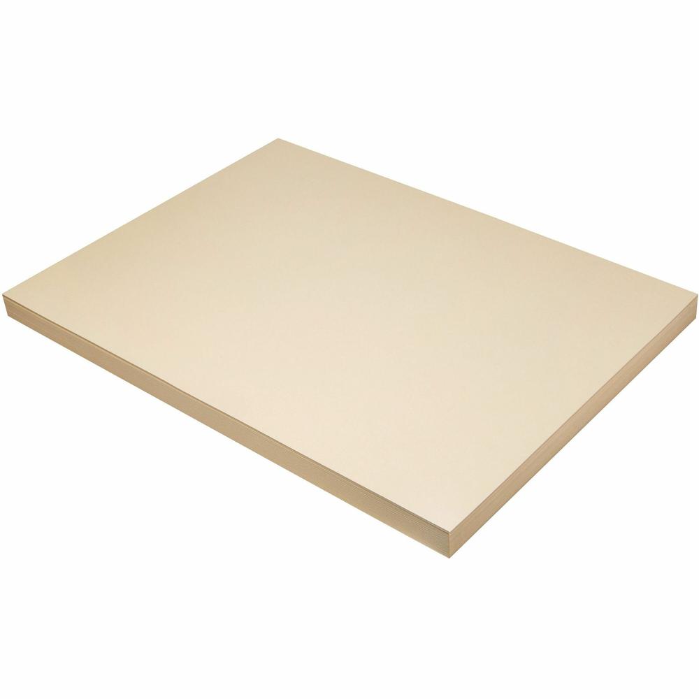 Pacon Tagboard - Art, Craft - 18"Width x 24"Length - 100 / Pack - Manila. Picture 1