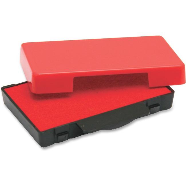 Trodat E4822 Replacement Red Ink Pad - 1 Each - Red Ink - Plastic. The main picture.