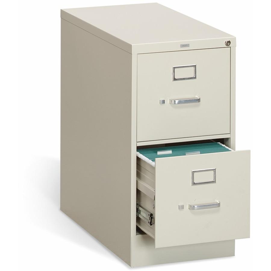 HON 310 H312 File Cabinet - 15" x 26.5"29" - 2 Drawer(s) - Finish: Putty. Picture 1
