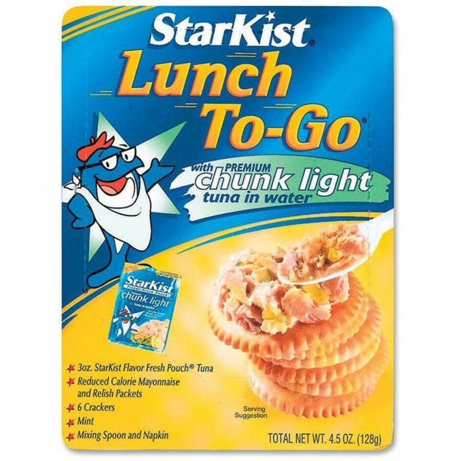 StarKist Lunch To-Go Tuna Kit - Low Calorie - 1 - 4.50 oz - 12 / Carton. Picture 1