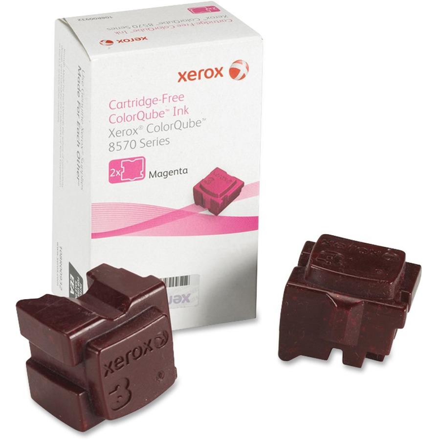 Xerox Solid Ink Stick - Solid Ink - 4400 Pages - Magenta - 2 / Box. Picture 1