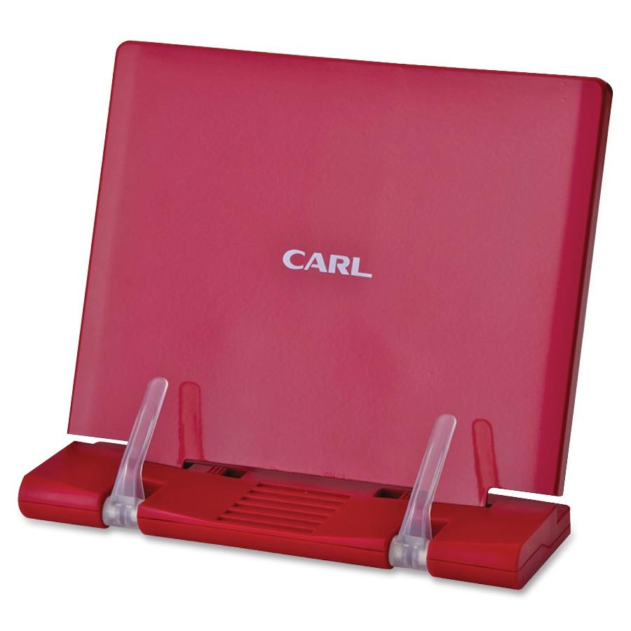 Sleek Tablet Stand - 1 Each - Red. The main picture.