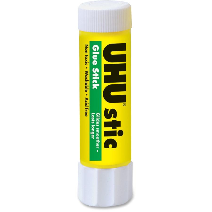UHU Glue Stic, Clear, 40g - 1.41 oz - 12 / Box - Clear. The main picture.